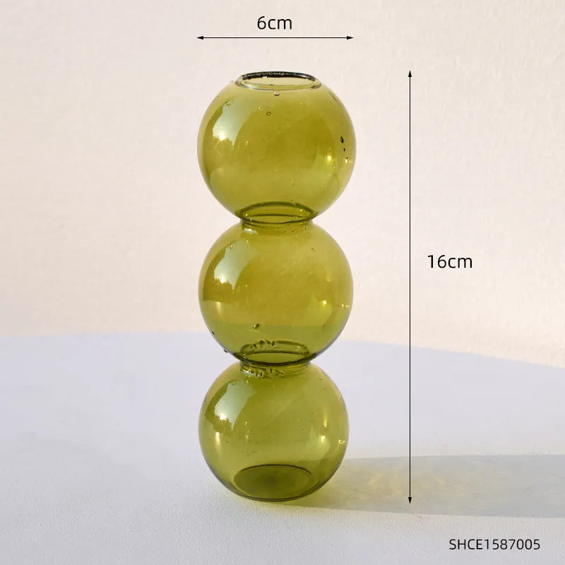 Glass Bubble Vase