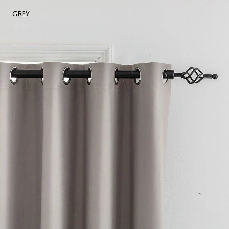 Grey Blackout Curtains